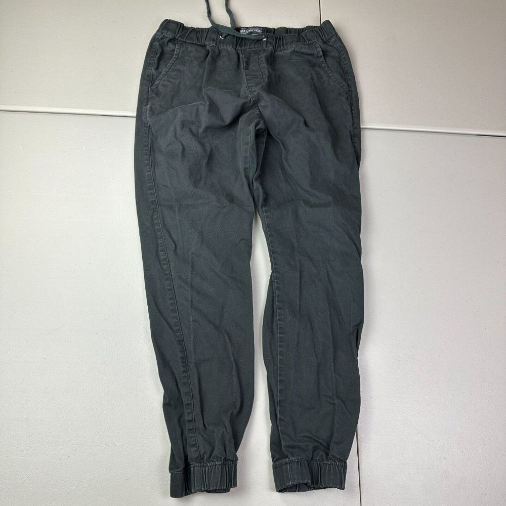 Match‎ & Matchstick black Joggers Pants Skateboard 30x31 Y2K